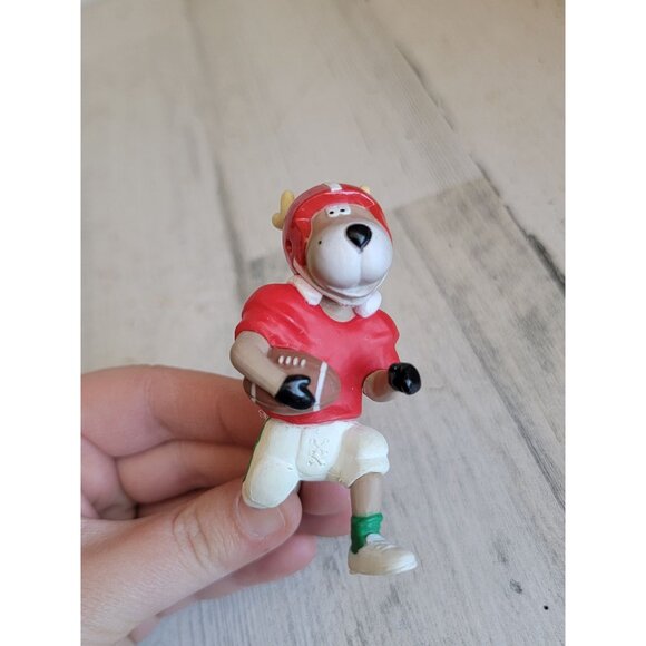 Hallmark Blitzen football 1992 ornament Xmas reindeer - Picture 2 of 6